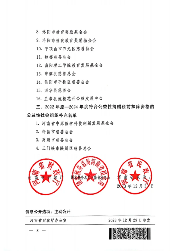 关于2023-2025年度公益性社会组织捐赠税前扣除资格等有关名单的公告（河南省财政厅公告2023年第3号）_07.png